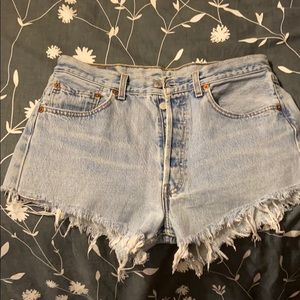 Levi’s high rise shorts